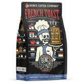 Bones Coffee Company front packaging showing flavor and resealable benefit
