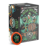 Bones Coffee Company front packaging showing 12-count pods and branding benefit fresh flavor