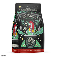 Bones Coffee Company whole beans close-up highlighting glossy texture and freshness