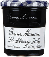 Bonne Maman jar front view showing label and fresh blackberry appeal for convenience