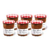 Bonne Maman front packaging showing six 13 oz glass jars and label benefits