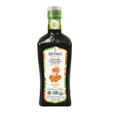 Bono bottle front displaying PGI label and authentic Sicilian origin benefit