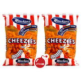 BOOMQQ Hawkins Cheezies front packaging showing bold logo and portion size benefit
