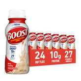 BOOST bottle front packaging showing product and portable nutrition
