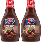 Bosco zero sugar front packaging showing label and two-pack convenience for storage