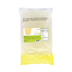 Bossen crystal boba front packaging showing bag and weight for convenience