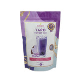 Bossen front packaging of taro powder showing label and weight, clear product identity and shelf benefit
