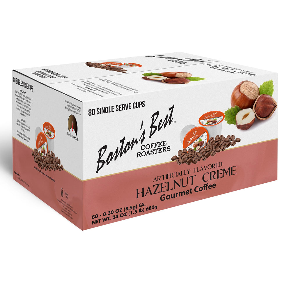 Boston’s Best front packaging showing 80-count and flavor benefits
