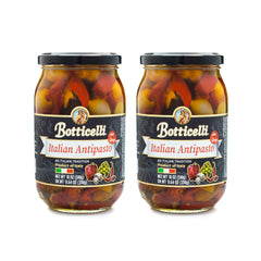 Botticelli front packaging showing two 18oz jars and clear ingredient view, great for gifting