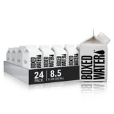 BOXED WATER IS BETTER front packaging showing 24 mini cartons, eco-friendly convenience
