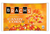 Brach's front packaging 20 oz bag showing classic tri-color candy corn, perfect for parties