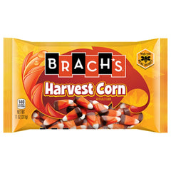 Brach's front packaging showing three-pack and harvest design for easy purchase
