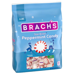 Brach's closeup of individually wrapped mints highlighting freshness and convenience