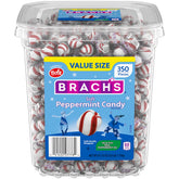 Brach's Sweet Stripes front tub showing packaging and easy access benefit