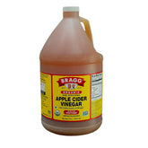 Bragg 128 oz front label showing organic certifications and brand benefit