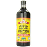 bragg bottle front label showing size and clean ingredient benefits