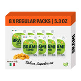 BRAMI front packaging showing chili lime flavor and benefits