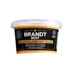 BRANDT BEEF front tub showing clean packaging and convenience