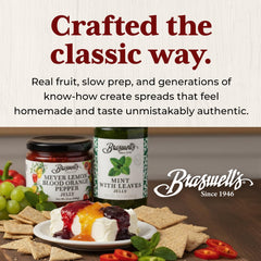 Toast topped with Braswell's cranberry jelly showing breakfast benefit