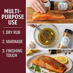 Braswell's seasoning granules close-up showing texture and even blend benefit