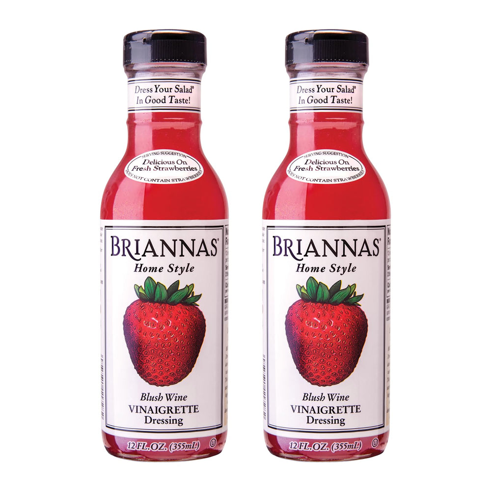 BRIANNAS front packaging showing two-bottle value pack and label benefits