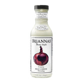 BRIANNAS front packaging showing 12 oz bottle and brand benefit rich flavor