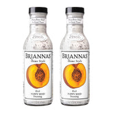 BRIANNAS front packaging showing bottle and brand, highlights creamy dressing convenience