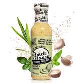Brick House front label showing product name and sugar-free benefit
