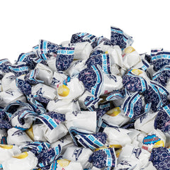 Brioschi candies held in hand to show size and convenient on-the-go use