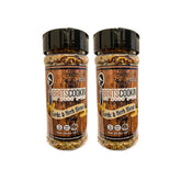 Britscookin front packaging showing label and two jars for quick pantry identification