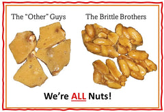 Brittle Brothers close-up of toasted peanuts highlighting nut-forward texture