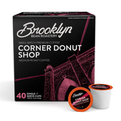 Brooklyn Beans front packaging showing 40-count box and product name benefit convenience