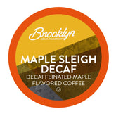 Brooklyn Beans front packaging showing maple design and 40-count benefit