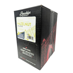 Brooklyn Beans pod inside Keurig machine brewing a consistent flavorful cup