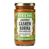 Brooklyn Delhi jar front view showing label and flavor for easy identification