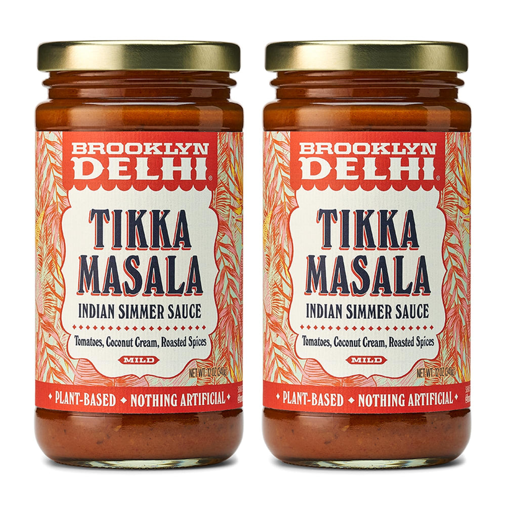 Brooklyn Delhi jar front packaging showing brand and flavor for quick recognition