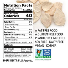 Brothers-All-Natural close-up of freeze-dried apple texture highlighting crispness