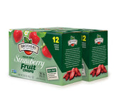 Brothers All Natural front packaging showing strawberry crisps and benefits