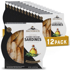 brunswick front can showing label and can design for product recognition and easy selection