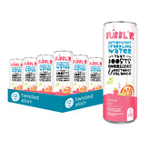 Bubbl'r front packshot of 12-count cans showing brand and calories benefit