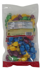 Buc-ee's closeup of individually wrapped sour taffy pieces highlighting texture and freshness
