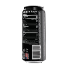 Bucked Up open can being poured to show ready-to-drink convenience benefit