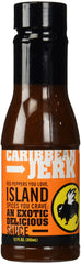 Buffalo Wild Wings Caribbean Jerk bottle front label showing brand and flavor