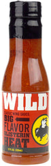 Buffalo Wild Wings Wild Sauce front bottle showing label and serving suggestion benefit