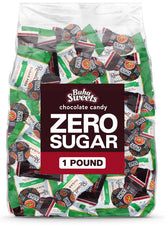 Buha Sweets front packaging showing sugar free dark chocolate pack and convenience