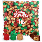 Buha Sweets front packaging showing 1lb bulk and festive appeal