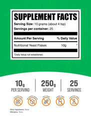BulkSupplements close-up of flaky texture highlighting easy-to-blend benefit