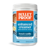 Bulletproof front packaging showing product and size, highlights convenience