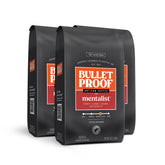 Bulletproof front packaging showing bag and resealable zipper for freshness