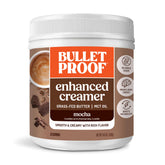 Bulletproof mocha creamer front packaging showing label and size benefit